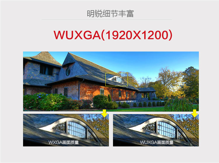 索尼F431HZ投影機 細節清晰畫面質量高